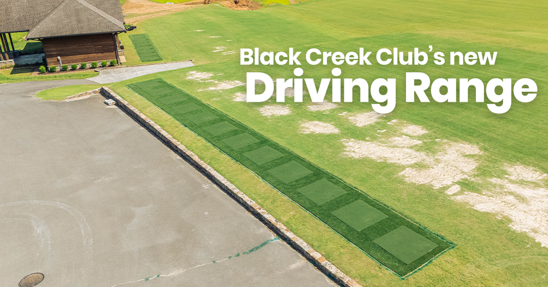 How Black Creek Club Upgraded Their Driving Range with All Turf Mats