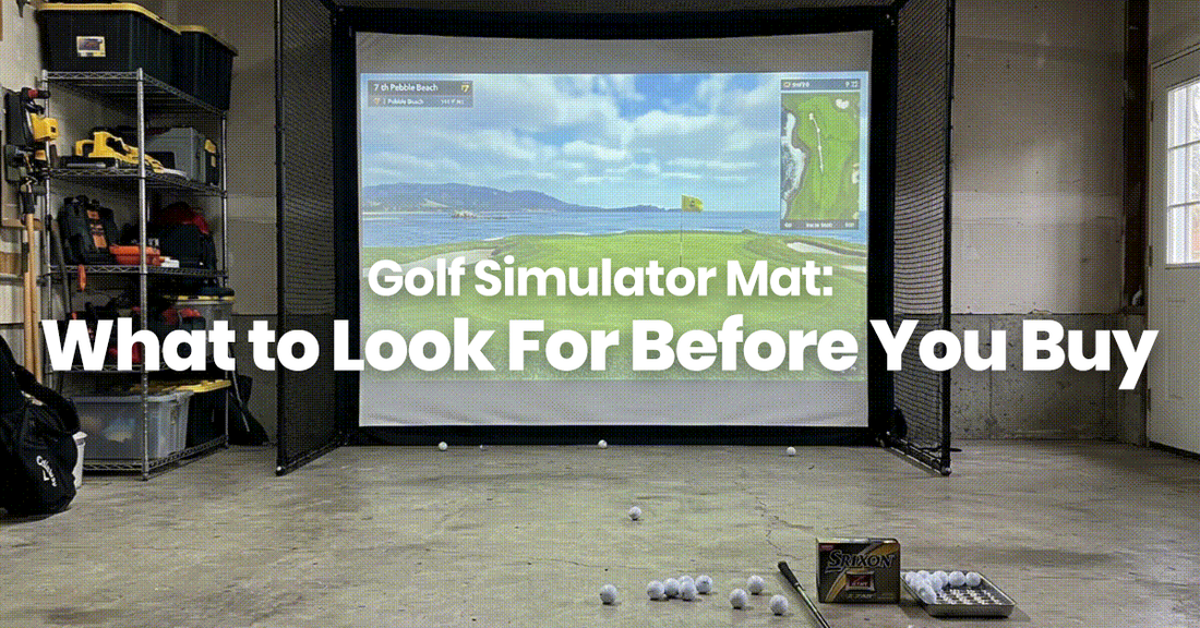 Golf Simulator Mat: What to Look For Before You Buy