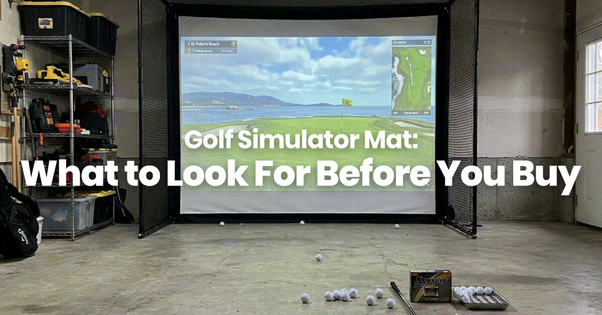 Golf Simulator Mat: What to Look For Before You Buy