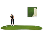 6 x 15 Indoor/Outdoor Putting Green with White Natural Rubber