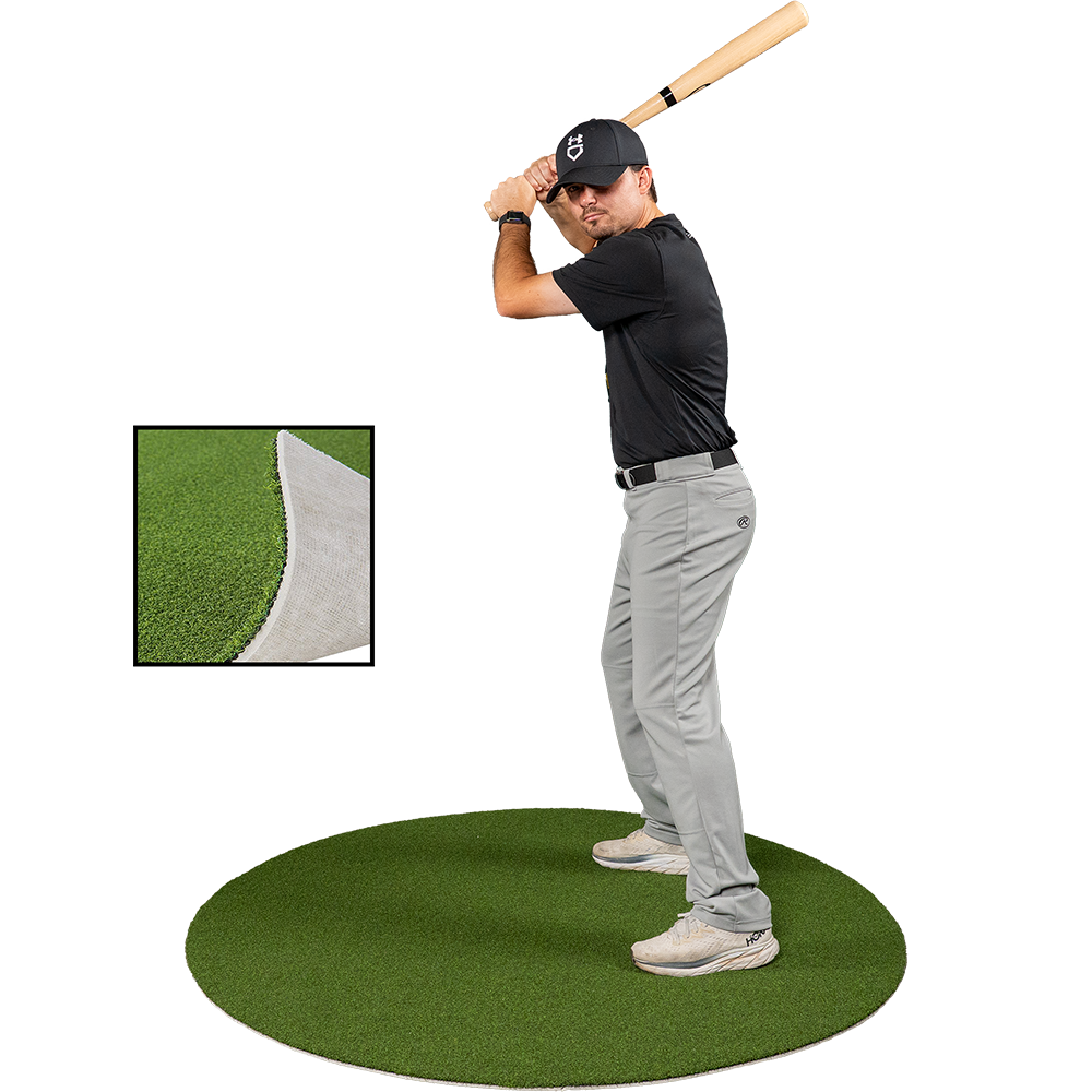 5ft Proball Baseball On Deck Circle with Flexible 5mm Foam Backing