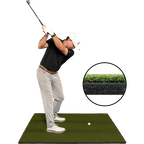 5 x 5 Fairway golf mat with shock-absorbent foam backing