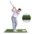 3 x 5 Fairway Golf Mat with Sim Cut Out and Flexible 5mm Foam Backing