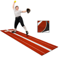 3 × 11 Elite Softball Pitching Mat - Clay