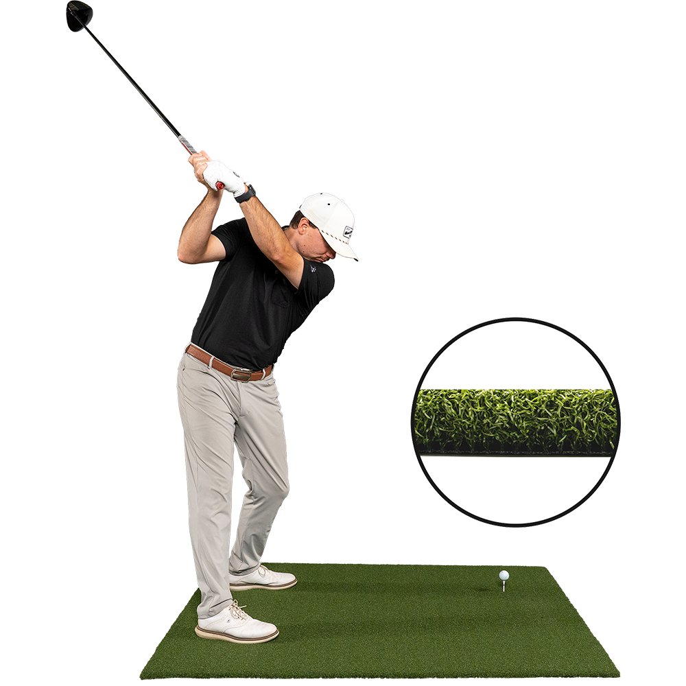 4 x 5 Super Tee Golf Mat with Urethane-Coated Backing