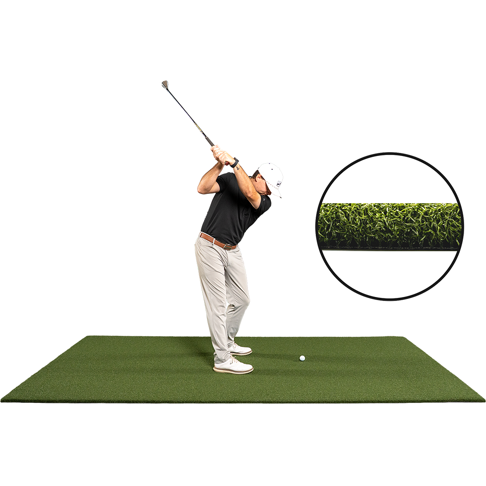5 x 10 Super Tee Golf Mat with Urethane-Coated Backing
