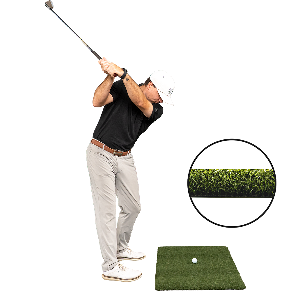2 x 3 Super Tee Golf Mat with Urethane-Coated Backing