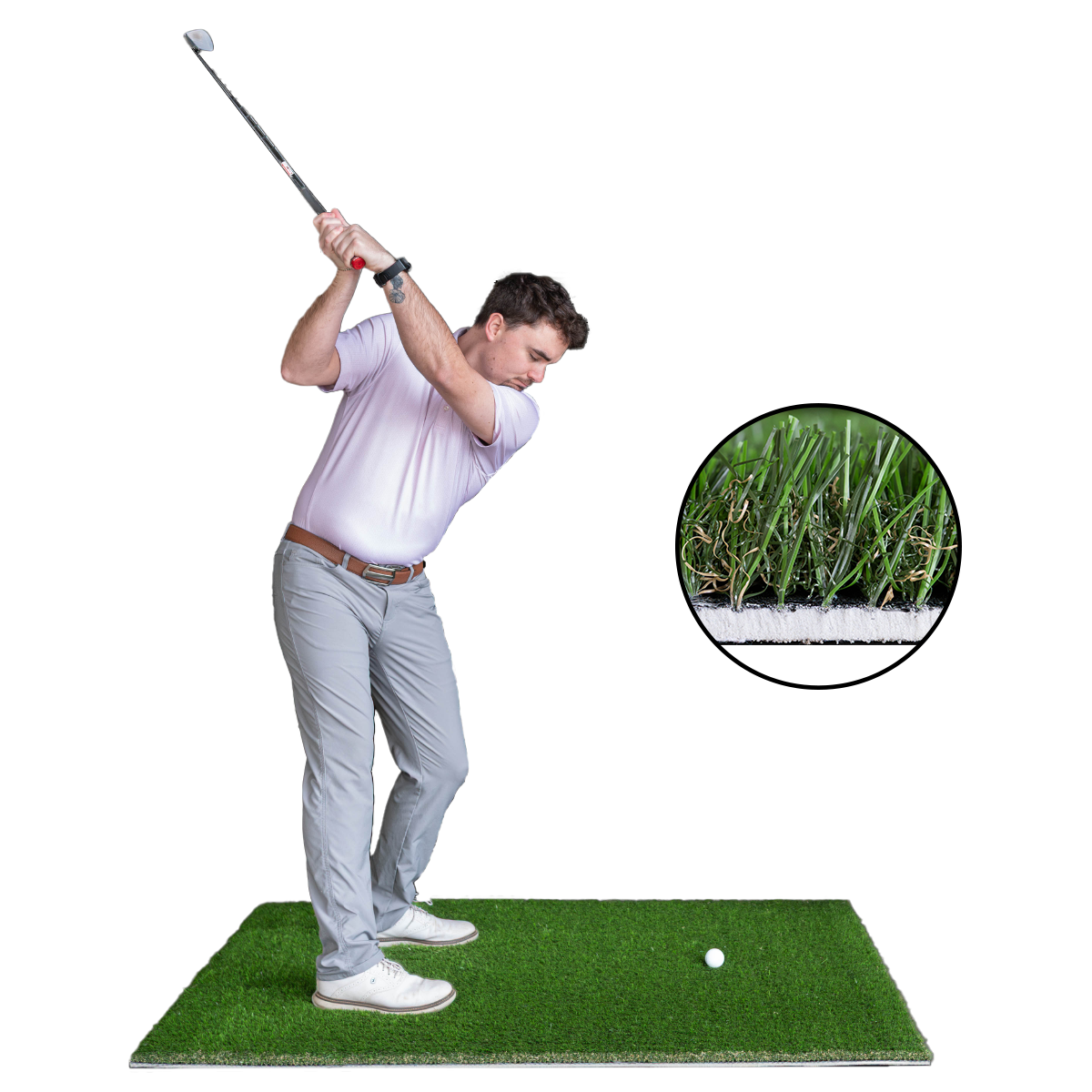 4 x 5 First Cut Golf Mat with Flexible 5mm Foam Backing