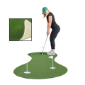 3 x 10 Indoor/Outdoor Putting Green with White Natural Rubber