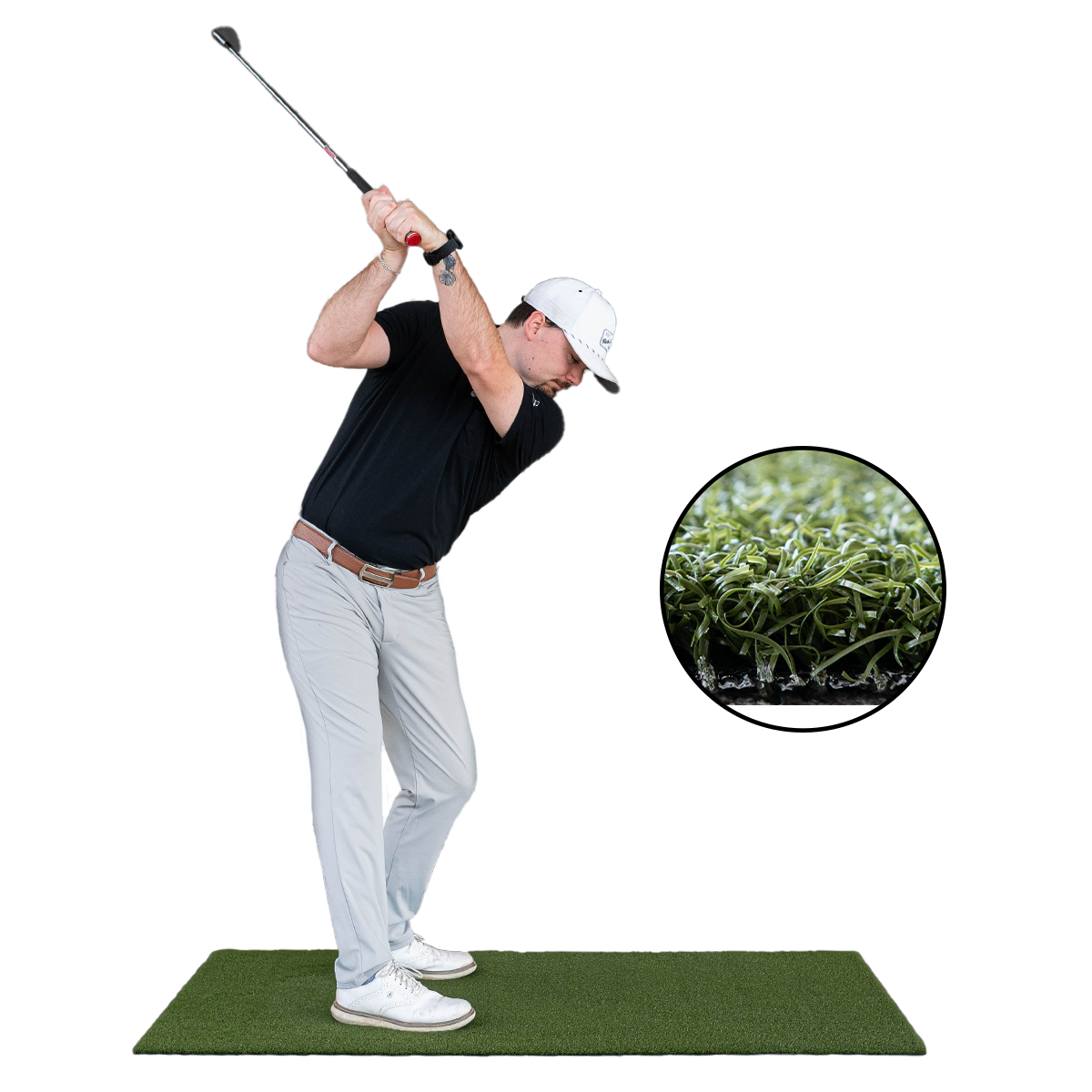 3 x 5 Fairway Golf Mat with Urethane-Coated Backing (2nd Quality)