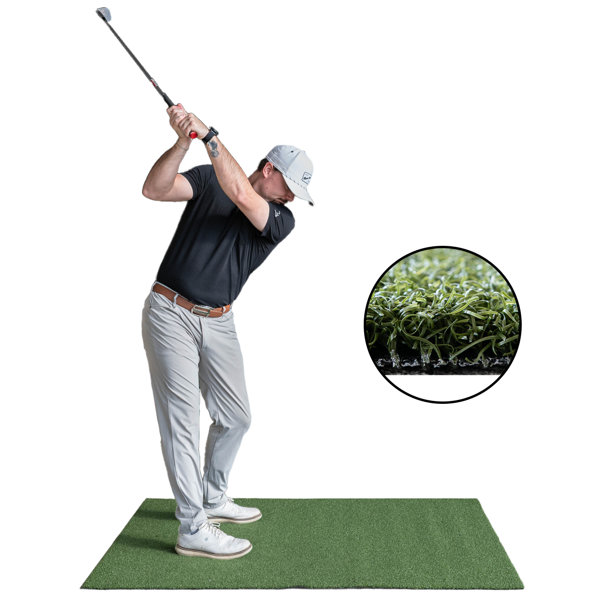 4 x 5 Fairway Golf Mat with Urethane-Coated Backing (2nd Quality)