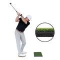 1 x 2 Fairway golf mat with shock-absorbent foam and rubber tee holes