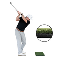 1 x 2 Super Tee golf mat with shock-absorbent foam that holds real wooden tees