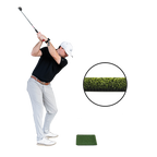 1 x 2 Super Tee golf mat with urethane backing that holds real wooden tees