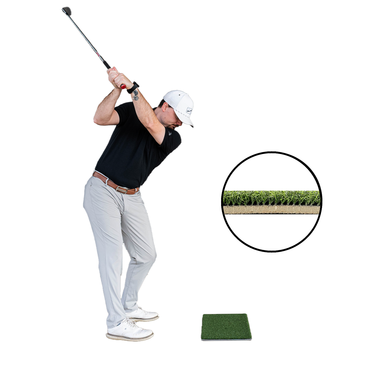 1 x 2 Fairway Golf Mat with Flexible 5mm Foam