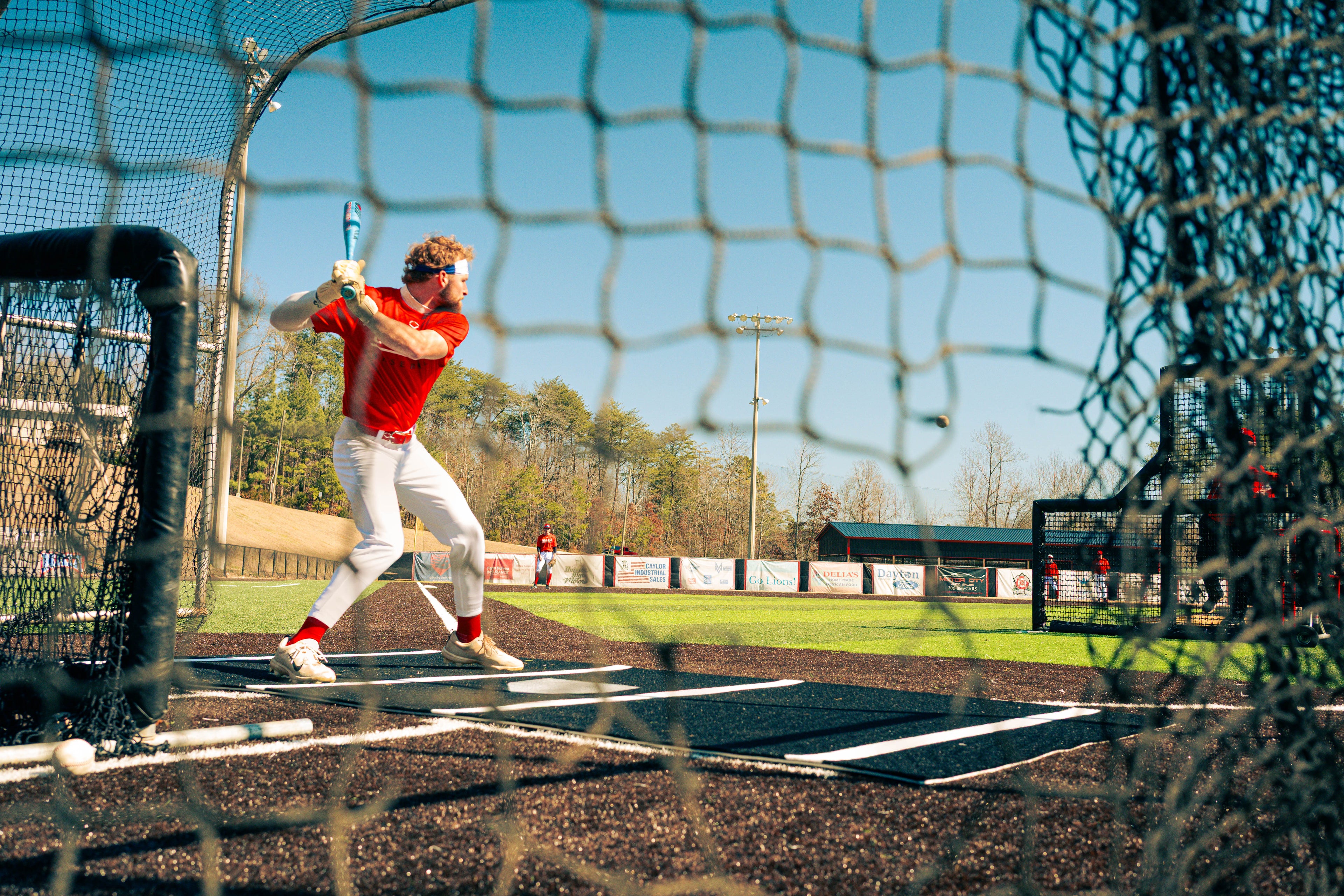 6 × 12 Proball Baseball Hitting Mat - Black Nylon, Inlaid Plate, Flexible 5mm Foam
