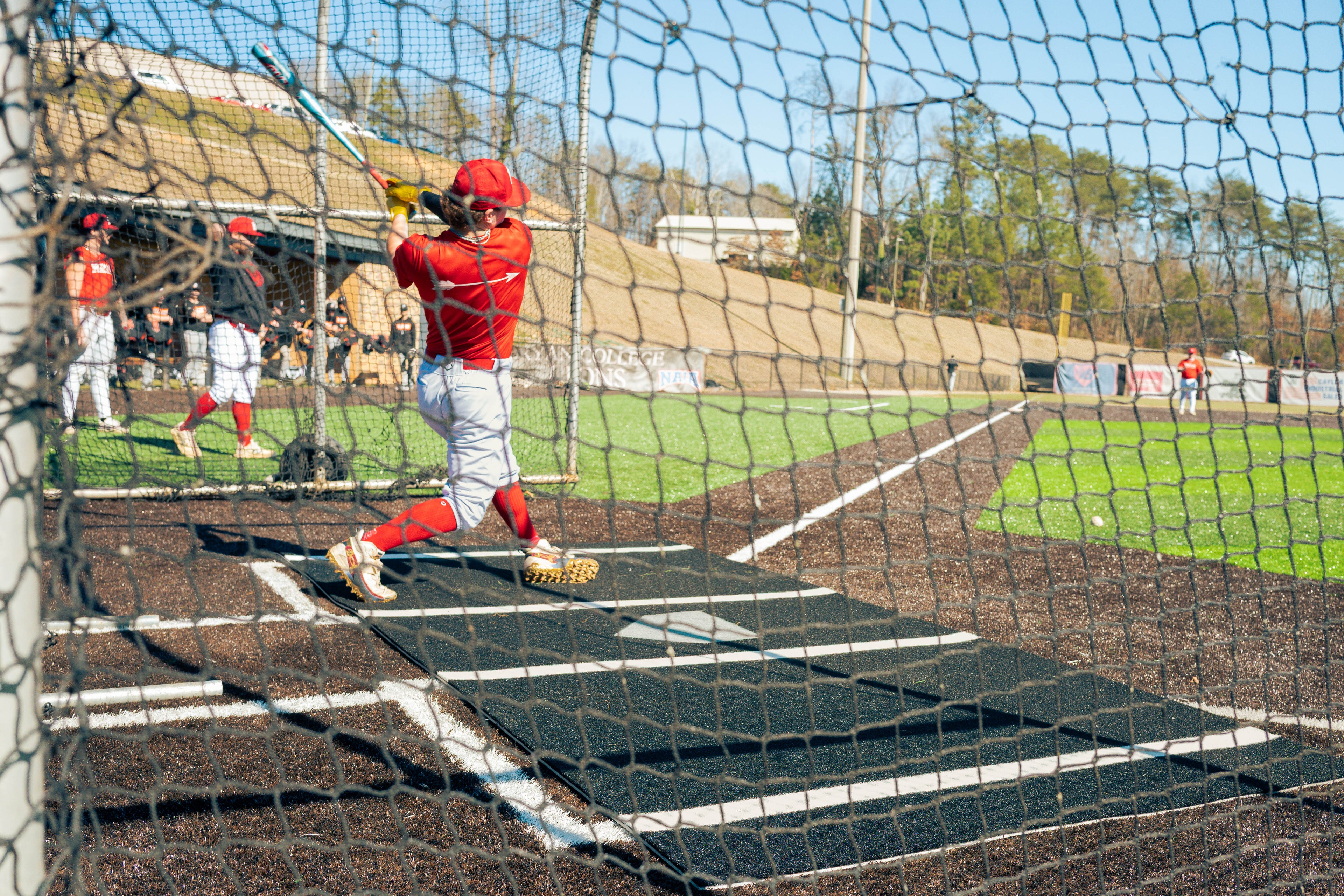 6 × 12 Proball Baseball Hitting Mat - Black Nylon, Painted Plate, Flexible 5mm Foam