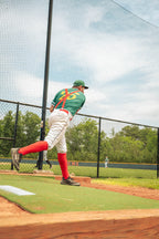 6 x 12 Proball Softball Stance Mat with Flexible 5mm Foam Backing