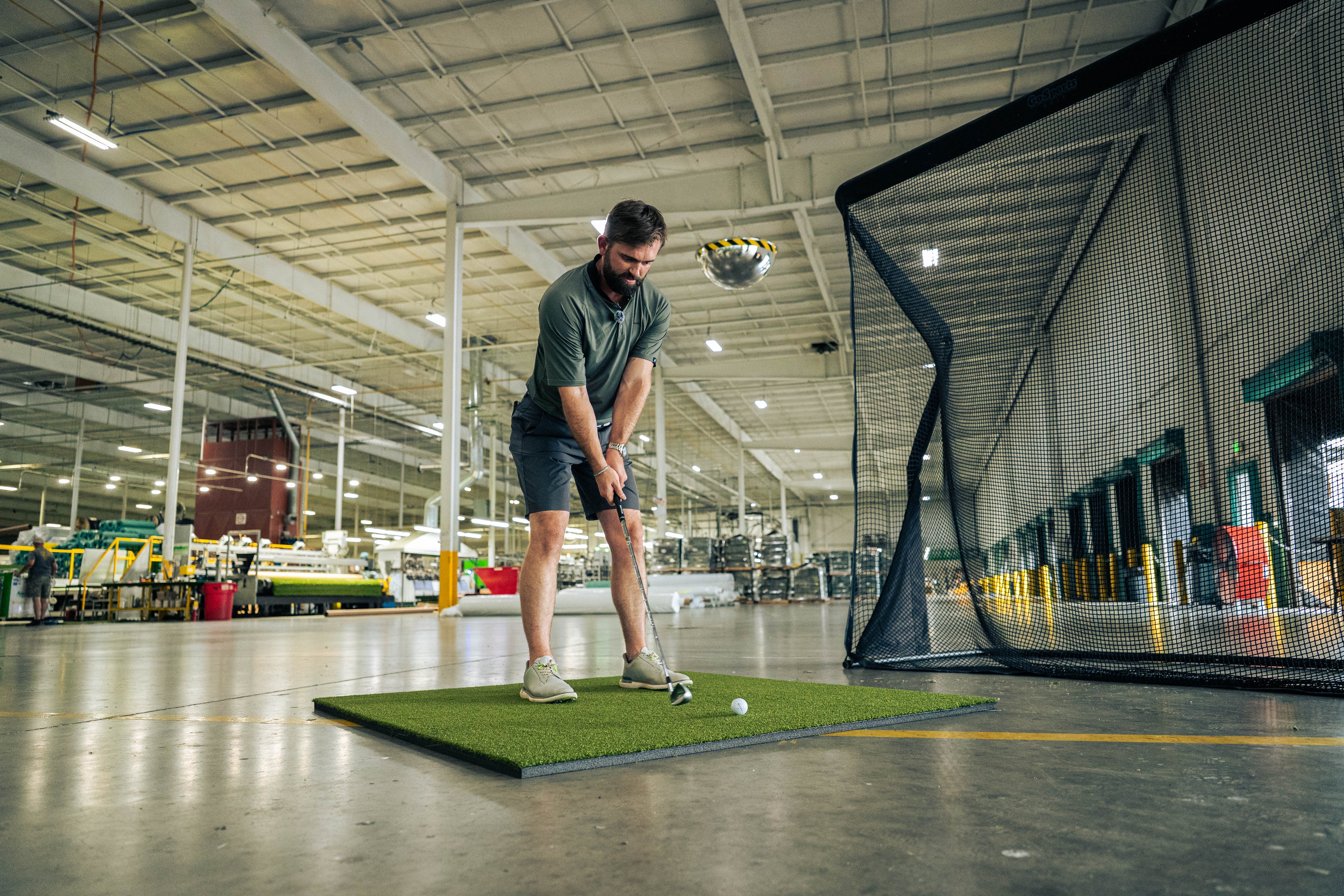5 x 5 Fairway Golf Mat with Shock-Absorbent Foam (2nd Quality)