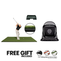5x10 Super Tee Golf Mat with Shock-Absorbent Foam: Gold Tier Bundle