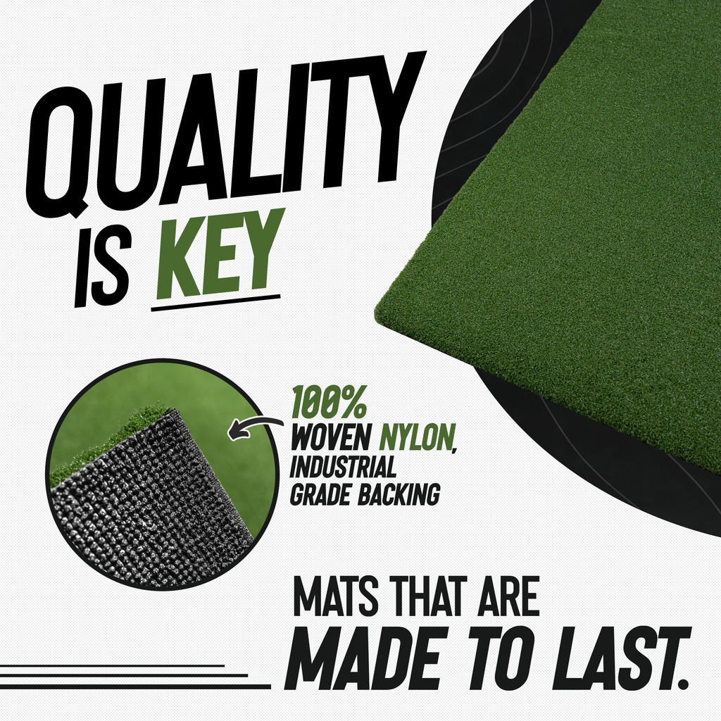 2 x 3 Super Tee Golf Mat with Urethane-Coated Backing