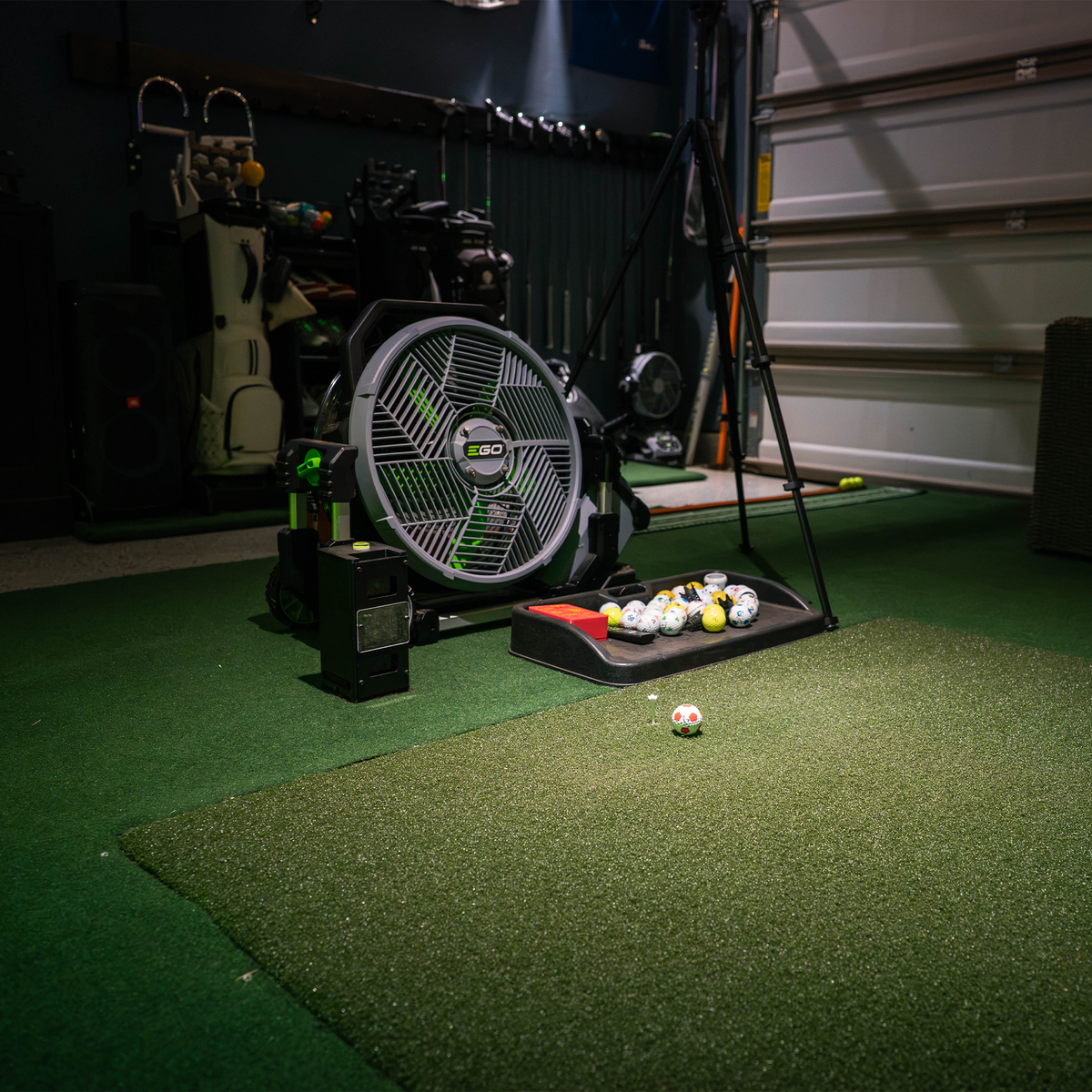 Super Tee golf mat for home golf simulator setups