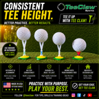 Tee Claw (10) Pack: Black-Yellow