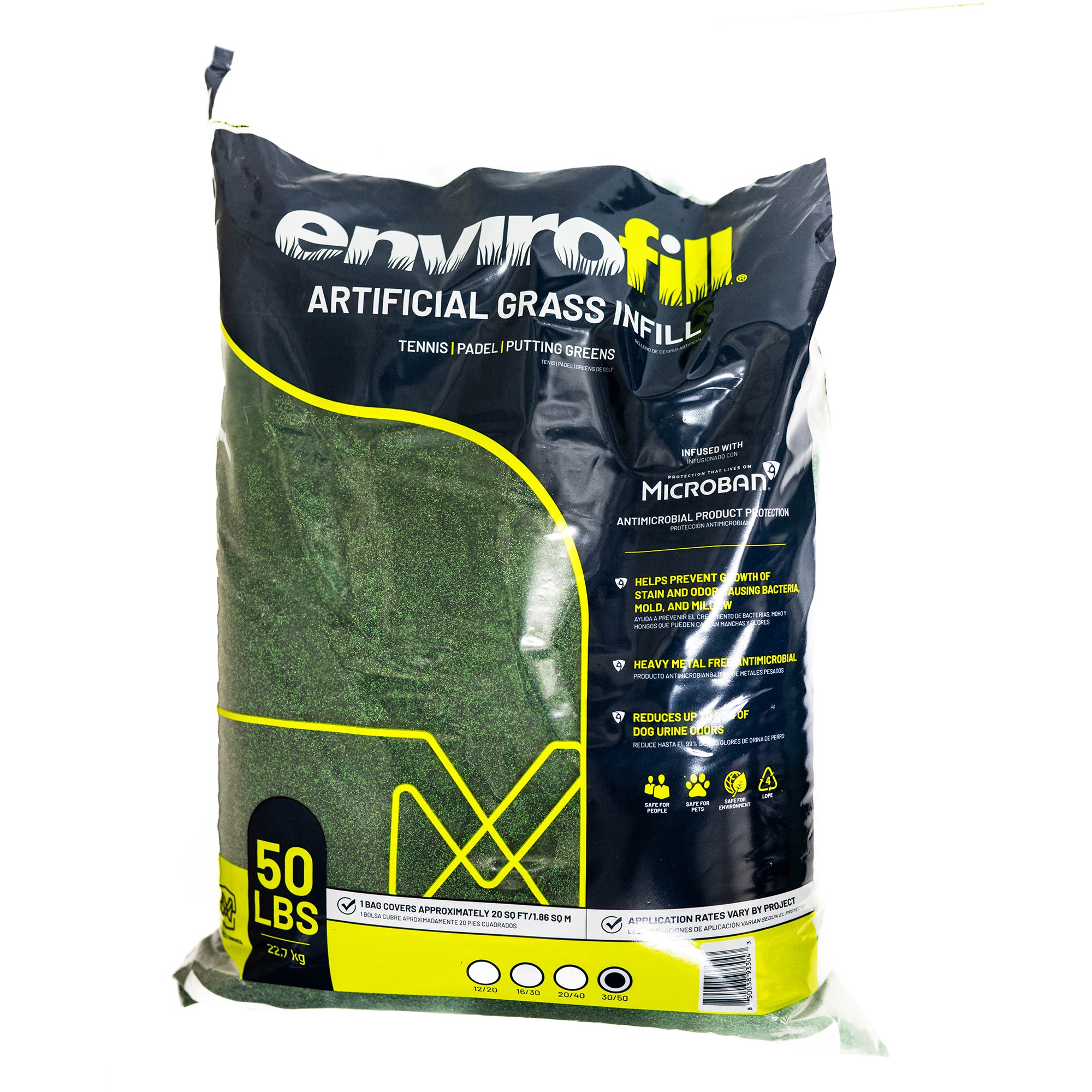 Green Silica Infill for Putting Greens - 50 lbs