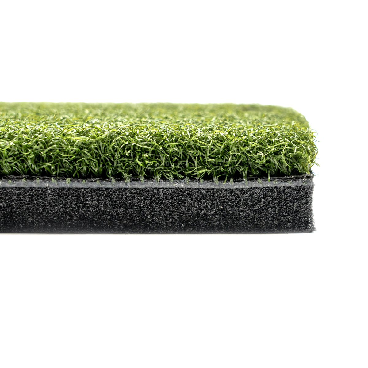 Super Tee golf mat with shock-absorbent foam backing