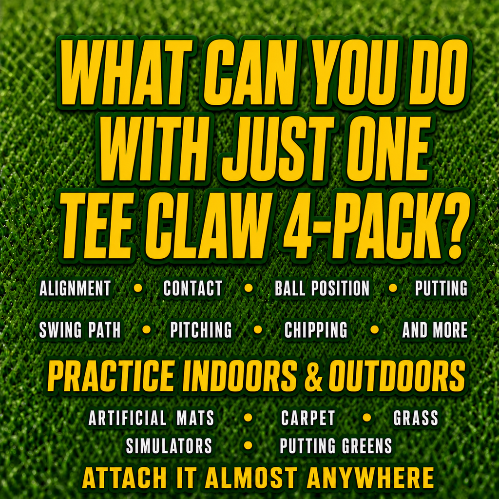 Tee Claw (4) Pack: Green and Yellow