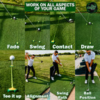 Tee Claw (10) Pack: Green-Yellow